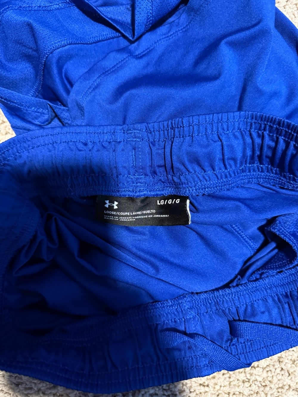 Under Armour Royal Blue Performance Shorts